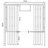 Aleko Outdoor White Finland Pine Traditional Barrel Sauna with Black Accents & Front Porch Canopy - 2-4 Person Capacity