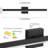 31.5" Black LED Wall Sconce - Dimmable & Easy To Install, Ideal For Modern Home Decor-1272824155