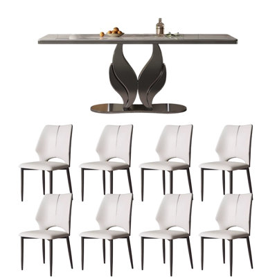 Modern simple light luxury dining table sets
