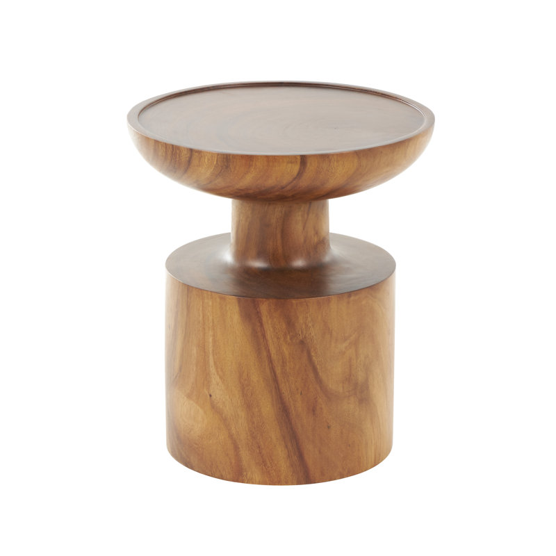 Table d'appoint Cono, Brun