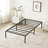 Tesfai 14'' Steel Platform Bed-867532885-823876192