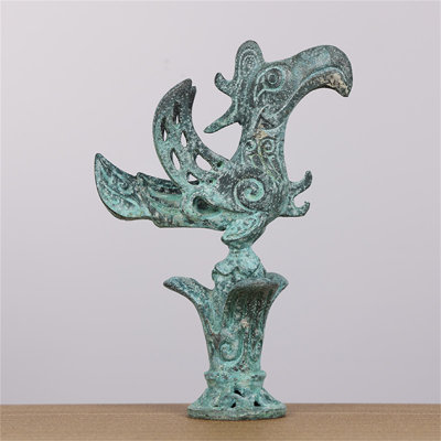 Unique And Creative Bronze Craft Decorative Ornament From Sanxingdui - Perfect For Festive Gifts And Souvenirs