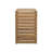 C-Shape End Table  Brown