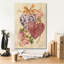 «Hearts and Ribbons 1» par Cheri Blum, art mural sur toile-102451664