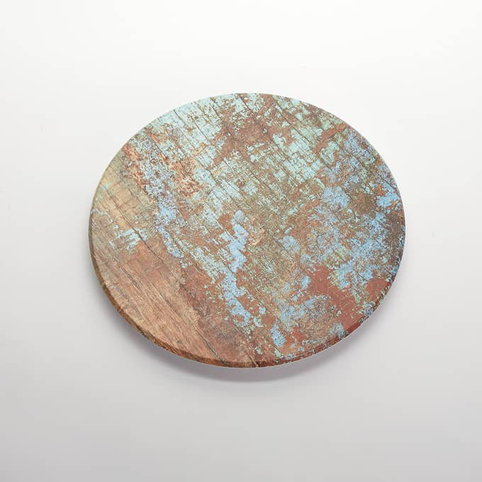 Rustic Multi-Colored Melamine Rectangular Serving Board