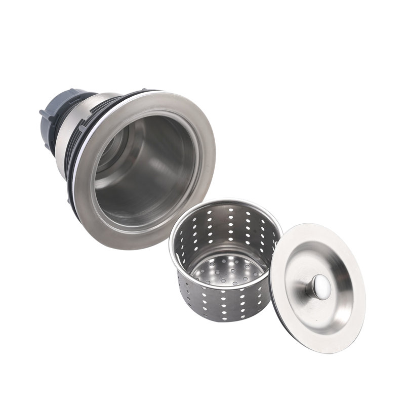 Heat Quartz Sink - 18"X16" Stain & With Bottom Grid And Strainer Assembly Kitchen Rust Advanced Manufacturing Process