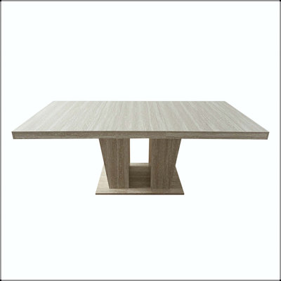 Table de salle à manger extensible Travertine
