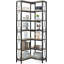 Bibliothèque de coin 78,74 "à 7 niveaux-2075797474