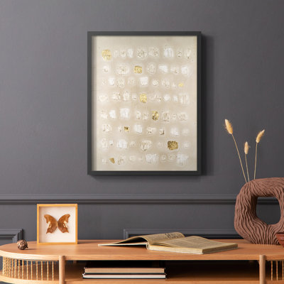 Embellished Cobblestone II Framed Print - Solid Wood