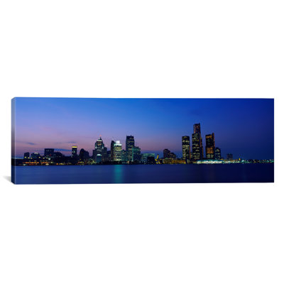 " Buildings At The Waterfront Detroit, Michigan "