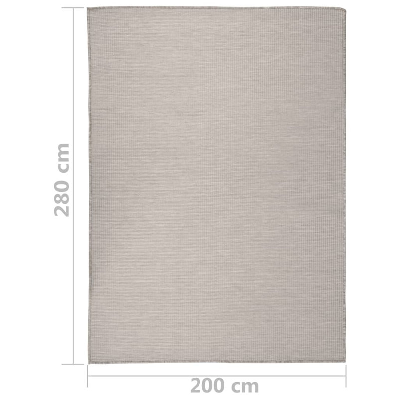 Phares Solid Colour Hand Woven Area Rug, Rectangle 200 x 280cm