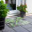 Machine Washable Indoor/Outdoor Xhevrie Green Rug-2019627188