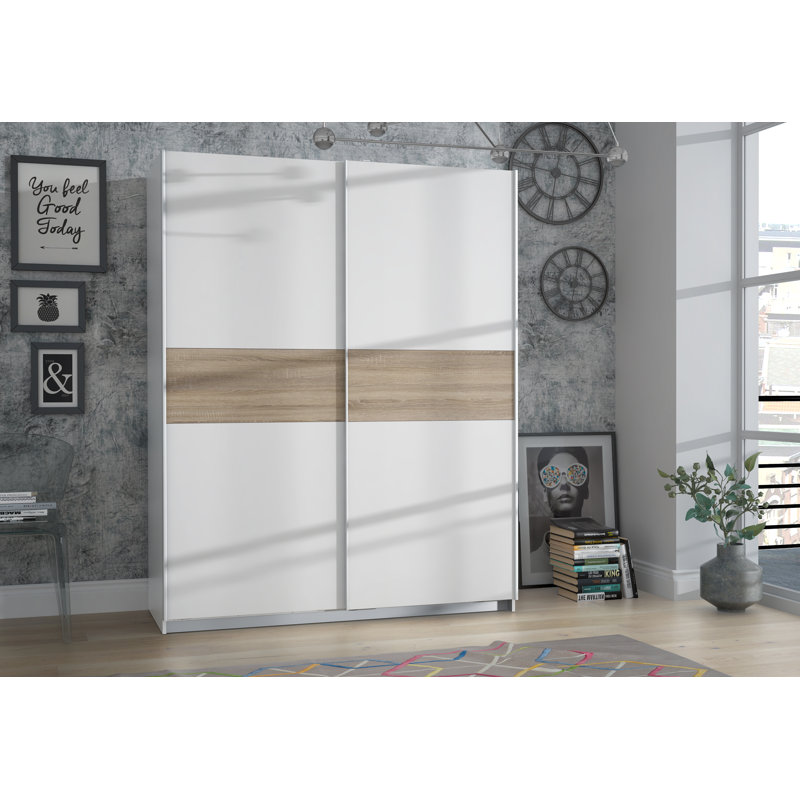 Anglers Park 2 Door Wood Wardrobe, Basic