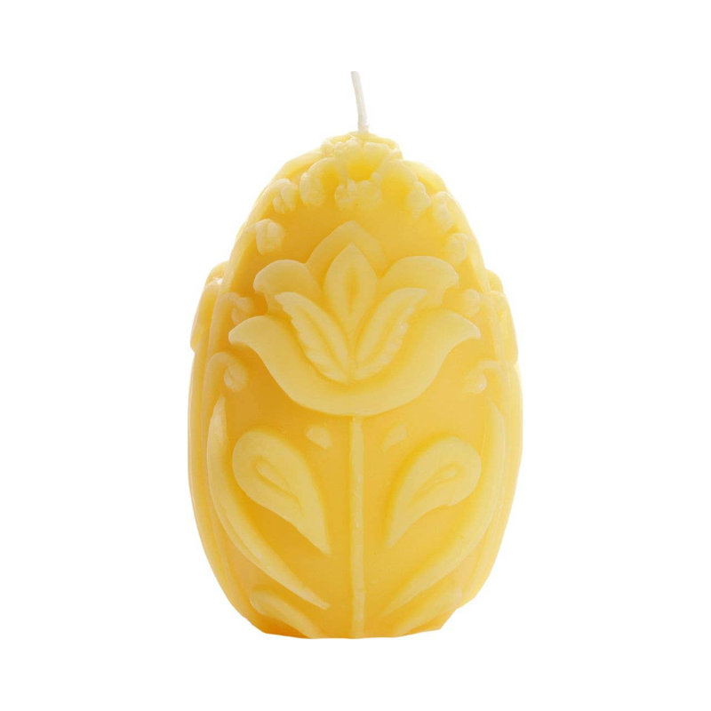 Bougie non parfumée à la cire d'abeille