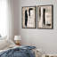 «Monochromatique Textures Contemporary Abstract», 2 pièces sur toile-98464628-98464630