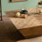 Retro Walnut Solid Wood Free form Coffee Table