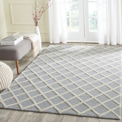Griffin Geometric Wool Hand Woven Area Rug
