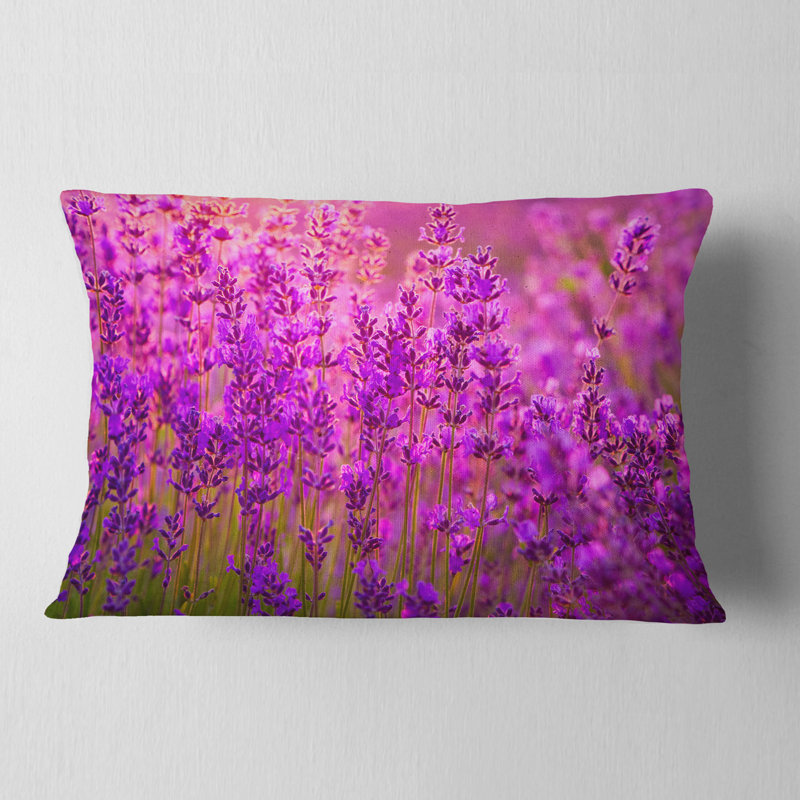 Coussin Tihany Bright Floral, Rectangulaire, 12 po x 20 po
