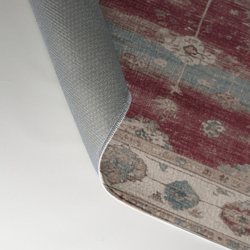 Tapis gris intérieur et extérieur surteint, Rectangle 5 pi x 7 pi