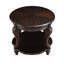 Table de bout ronde 22 pouces deux tons-652046971