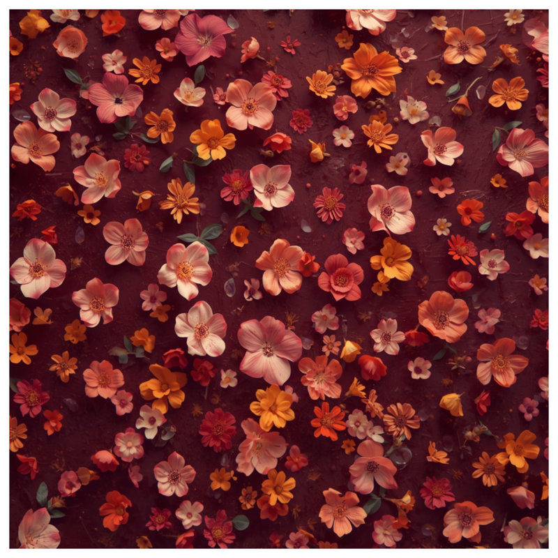 Vibrant Floral Arrangement Comforter, Twin Extra Long