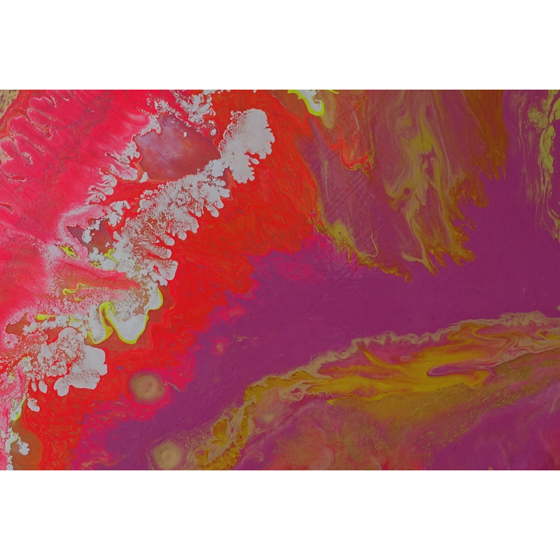 'Aerial Intricacies' - Wrapped Canvas Painting Print