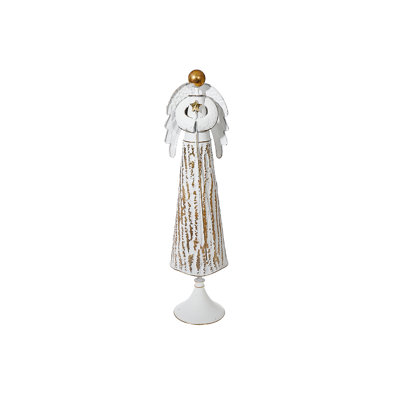 Large Metal Winged Angel