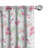 Floral Semi-Sheer Rod Pocket Curtain Panels-45968629