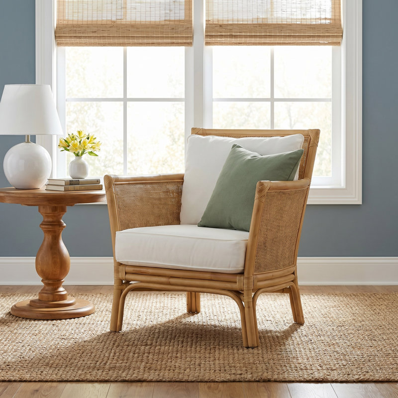 Gideon Rattan Armchair
