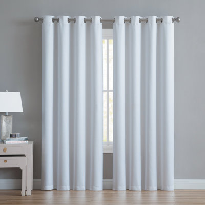 Agnes Solid Blackout Curtain Panel