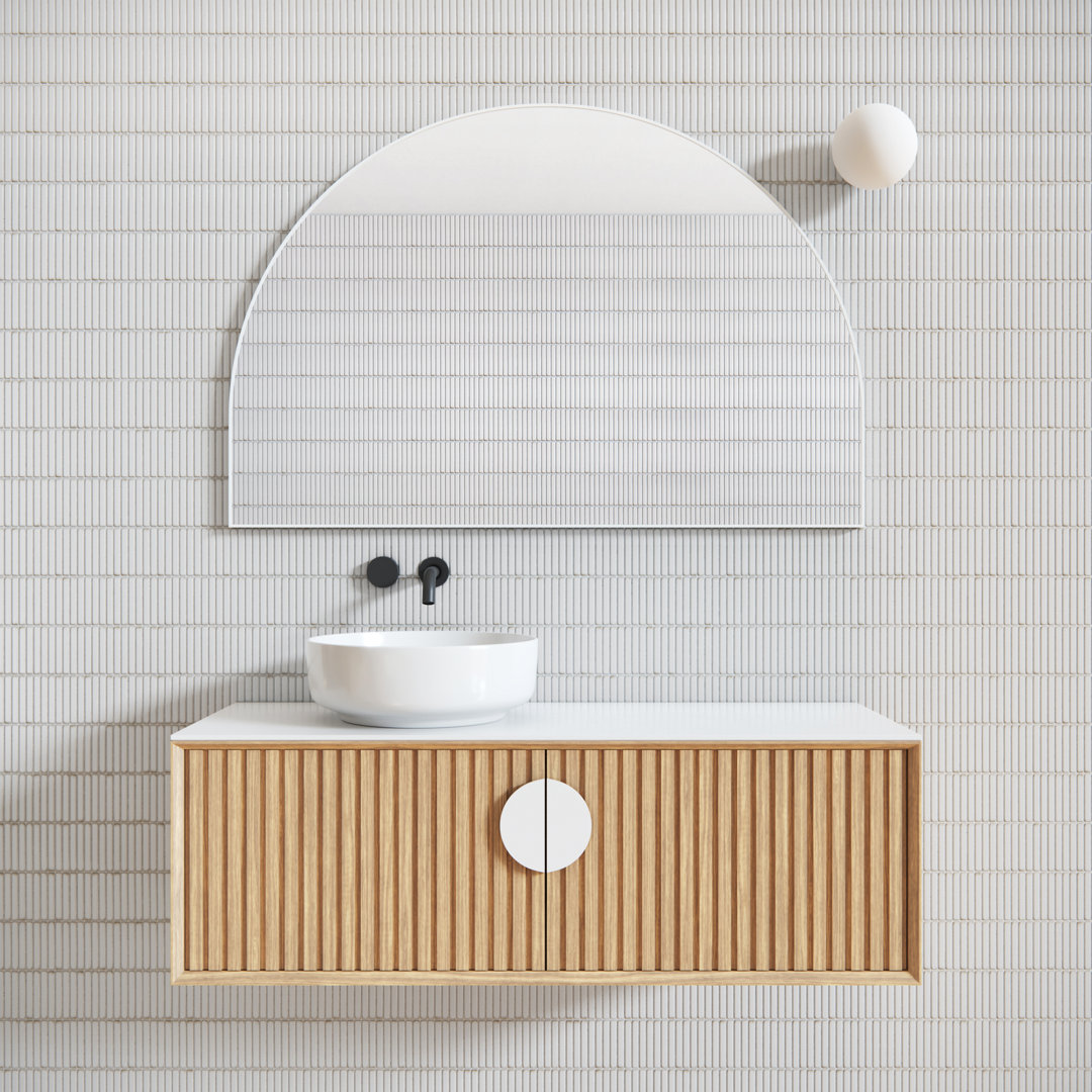 Kira Arched Mirror Glass Warehouse