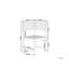 Dmarcus Patio Dining Side Chair with Cushion