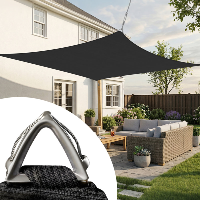 Royal Shade Rectangle Custom Pro Ring, Noir, noir, noir, noir, 10 (ft.) x 40 (ft.)