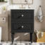 Armoire de meuble-lavabo moderne 24 "avec lavabo en céramique, armoire avec 2 tiroirs