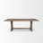 84" Solid Wood Extendable Rectangular Dining Table