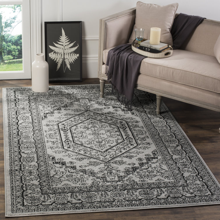 Iddings Oriental Hand Woven Area Rug