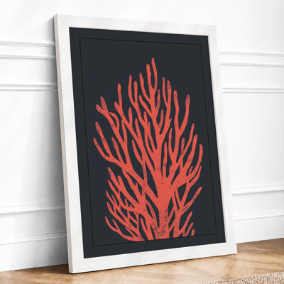 Coral Tree Botanical - Framed Print