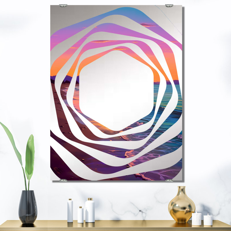Miroir mural Kuzmenko, 40 po x 30 po