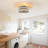 Jashaun 4-light Crystal Flush Mount Ceiling Light-226358210