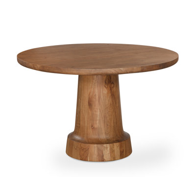 Rhys Round Solid Wood Dining Table