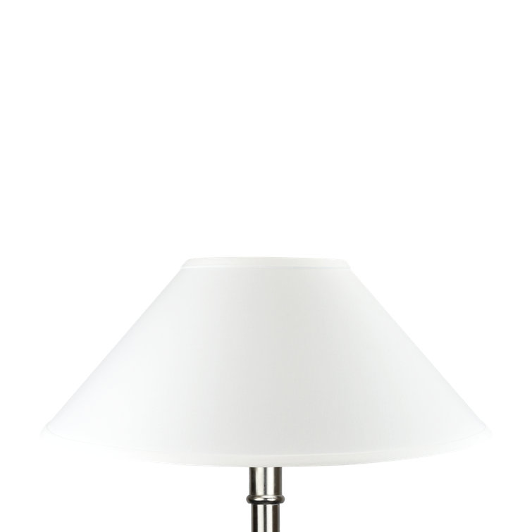 7.5" H x 20" W Empire Lamp Shade - (Spider Attachment) in Linen