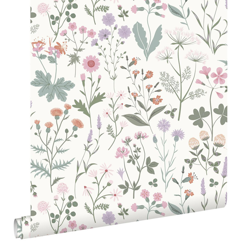 Tapati Floral Double Roll, Purple