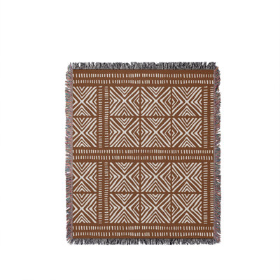 Jeté en coton Thora Tribal
