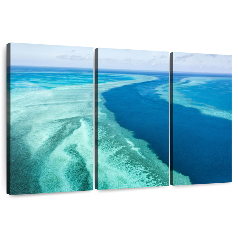 Alvord Great Barrier Reef, 20" H x 33" W