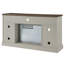 Crédence de rangement Jacintha l 60 po avec foyer électrique inclus-540901156