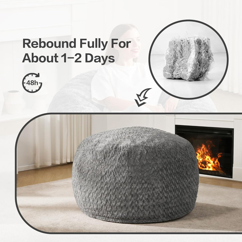 Fauteuil à billes de 3 pi pour adultes