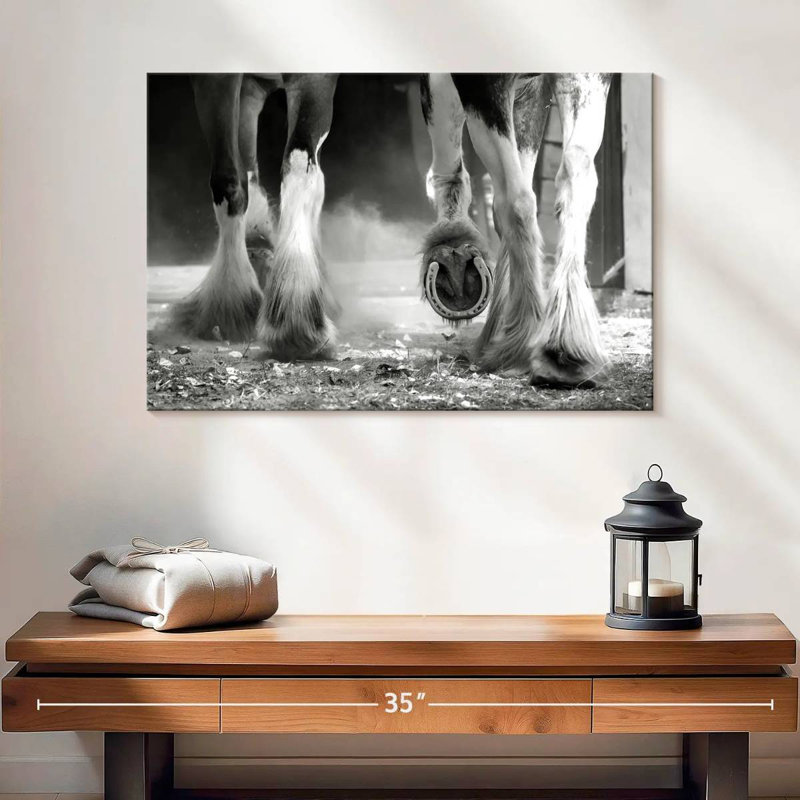 Pattes de cheval Brampt Clydesdale, H 16 po x l 24 po