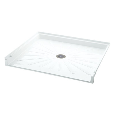 CareGiver 37'' W 39'' D Rectangular Single Shower Base