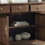 Armoire console en bois d'orme massif-112747459