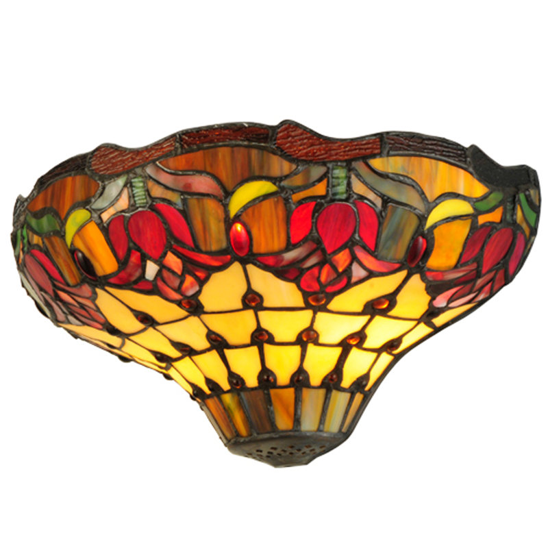 Applique murale encastrée 2 lumières Colonial Tulip